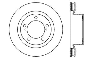 StopTech Slotted & Drilled Sport Brake Rotor