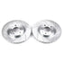 Power Stop 06-09 Pontiac Solstice Front Evolution Drilled & Slotted Rotors - Pair