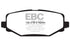 EBC 12+ Chrysler Town & Country 3.6 Ultimax2 Rear Brake Pads