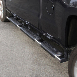 Westin 07-18 Chevrolet Silverado 1500 CC 6.5ft Bed R5 M-Series W2W Nerf Step Bars - Blk