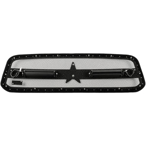 RBP RX-3 Midnight Edition Black LED Bar Grille (Studded) 13-17 Dodge Ram 1500