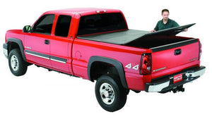 Lund 82-11 Ford Ranger (6ft. Bed) Genesis Tri-Fold Tonneau Cover - Black