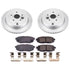 Power Stop 06-07 Subaru B9 Tribeca Rear Z17 Evolution Geomet Coated Brake Kit