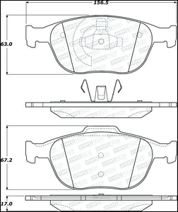 StopTech Street Brake Pads