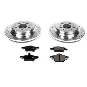 Power Stop 01-09 Volvo S60 Rear Z23 Evolution Sport Brake Kit