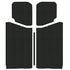 DEI 18-23 Jeep Wrangler JL 2-Door Boom Mat Headliner - 5 Piece - Black