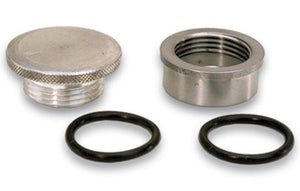 Moroso Universal Filler Cap Kit - Steel Bung