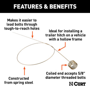 Curt Fish Wire for 5/8in Diameter Bolts