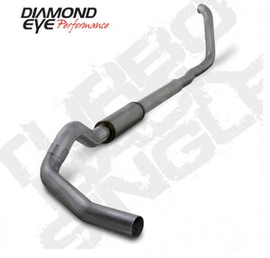 Diamond Eye KIT 5in TB SGL SS: 00-03 FORD 7.3L F250/F350