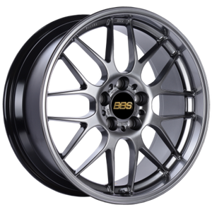 BBS RG-R 19x8.5 5x120 ET32 Diamond Black Wheel -82mm PFS/Clip Required