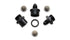 Vibrant Inline Fuel/Oil Filter Set (Size -3AN) incl. 3 filters
