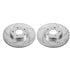 Power Stop 10-12 Hyundai Santa Fe Front Evolution Drilled & Slotted Rotors - Pair