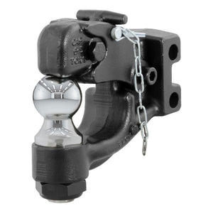 Curt Replacement Channel Mount Ball & Pintle Combination (2in Ball 10000lbs)