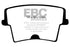 EBC 05-10 Chrysler 300C 5.7 Ultimax2 Rear Brake Pads
