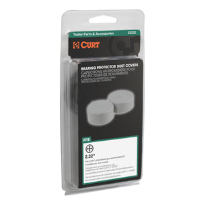 Curt 2.32in Bearing Protector Dust Covers (2-Pack)