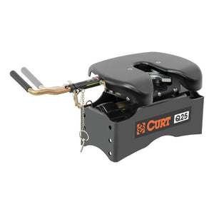 Curt Q25 5th Wheel Hitch w/Rails (16265 & 16200 Kit)