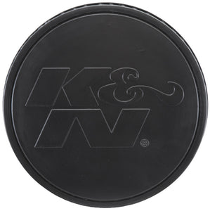 K&N Universal Rubber Filter-Round Tapered 4.5in Flange ID x 8in Base OD x 6.625in Top OD x 8in H