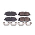 Power Stop 05-09 Land Rover LR3 Front Z17 Evolution Ceramic Brake Pads w/Hardware