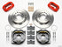 Wilwood Forged Dynalite P/S Park Brake Kit-Red AMC 71-74 2.60in Offset