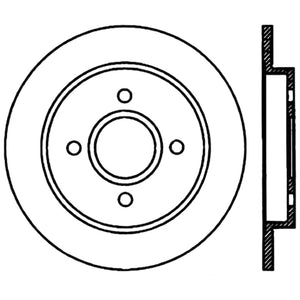 StopTech 01-07 Ford Focus Cryo-Stop Premium Rotor