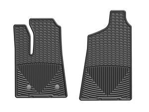 WeatherTech 2015+ Ford Transit (Vinyl Floors Only) Front Rubber Mats - Black