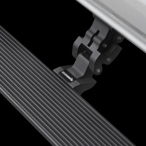 RealTruck 09-14 Ford F-150 Super Cab 4dr VoltStep Electric Running Board Kit (No Drill) - Tex. Blk