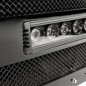 RBP RX-3 Midnight Edition Black LED Bar Grille (Studded) 13-17 Dodge Ram 1500