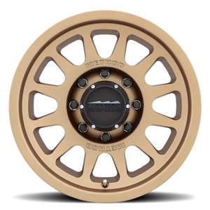 Method MR703 17x8.5 0mm Offset 8x6.5 130.81mm CB Method Bronze Wheel