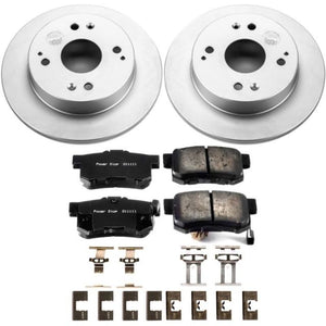 Power Stop 1997 Acura CL Rear Z17 Evolution Geomet Coated Brake Kit