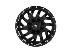 RBP 65R Glock 20x10 8x170 BP / 5 BS -12mm Offset 129mm CB (Hub Centric) Gloss Black Wheel