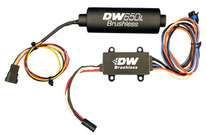 DeatschWerks DW650iL Series 650LPH In-Line External Fuel Pump w/ PWM Controller