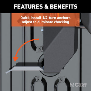 Curt A20 5th Wheel Hitch w/GM Puck System Legs