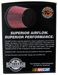 K&N Universal Rubber Filter 3 1/2inch ID FLG / 6inch Base / 4-5/8inch Top / 6inch Height