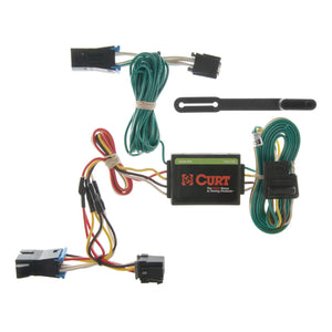 Curt 96-99 Chevrolet Express 3500 Custom Wiring Harness (4-Way Flat Output)