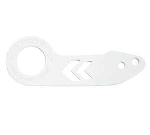 NRG Universal Rear Tow Hook - White Powder Coat