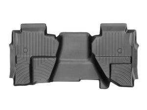 WeatherTech 2014+ GMC Sierra/Sierra Denali 1500 Rear FloorLiner - Black (Vinyl Floors/Double Cab)