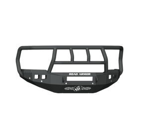 Road Armor 19-20 Ram 2500 Stealth Front Bumper w/Titan II Guard/6 Sensor Holes - Tex Blk