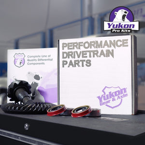 Yukon 8.8in Ford 3.31 Rear Ring & Pinion Install Kit 2.25in OD Axle Bearings and Seals