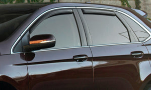 AVS 17-19 Nissan Rogue Sport Ventvisor In-Channel Front & Rear Window Deflectors 4pc - Smoke