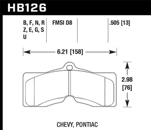 Hawk HPS Street Brake Pads