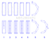 King Ford V8 4.6L/5.4L SOHC Coated (Size .026) Crankshaft Main Bearings (Set of 5)
