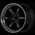 Advan R6 20x10 +25mm 5-112 Machining & Black Coating Graphite Wheel