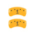 MGP Rear set 2 Caliper Covers Engraved Rear Tiffany Snake Yellow finish black ch