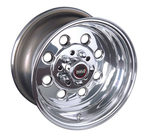 Weld Draglite 15x12 / 5x4.5 & 5x4.75 BP / 3.5in. BS Polished Wheel - Non-Beadlock