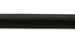 Vibrant -20 AN Black Nylon Braided Flex Hose (10 foot roll)