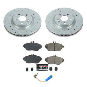 Power Stop 17-19 Infiniti QX30 Front Z23 Evolution Sport Brake Kit