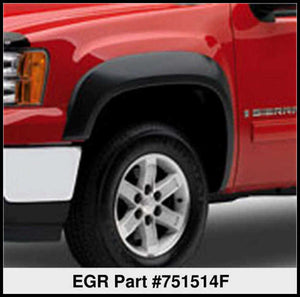 EGR 07-13 GMC Sierra LD Rugged Look Fender Flares - Front Pair (751514F)