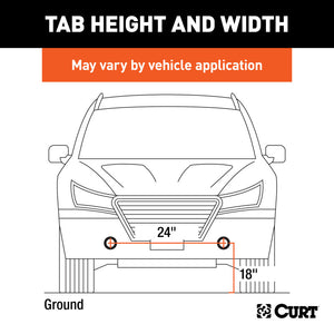 Curt 18-19 Jeep Wrangler Baseplate