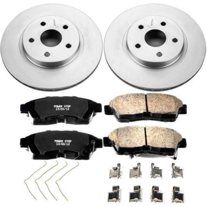 Power Stop 96-00 Toyota RAV4 Front Z17 Evolution Geomet Coated Brake Kit