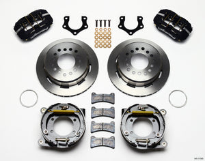 Wilwood Dynapro Low-Profile 11.00in P-Brake Kit Mopar/Dana 2.36in Off w/Snap Ring Brng